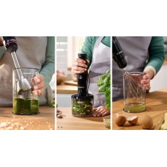 Bosch Serie 4 ErgoMaster MSM4B621 Hand Blender - Powerful, Versatile, and Stylish Black Design